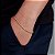 Pulseira Cordão Baiano 3mm Fecho Tradicional Banhada A Ouro 18k PUL017 - Imagem 3