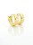 Brinco Masculino Par Argola Lisa (11X4,5mm) Banhado A Ouro 18k BRI114 - Imagem 1