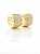 Brinco Masculino Par Argola Cravejada Com 28 Pedras (13,5X8mm) Banhada A Ouro 18K BRI086 - Imagem 5