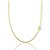 Corrente 3 por 1 - 70cm 1,4mm Fecho Tradicional Banhada A Ouro 18k COR033 - Imagem 2