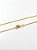 Corrente Grumet 60cm 1,4mm Fecho Tradicional Banhada A Ouro 18k COR012 - Imagem 2
