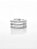 Piercing Fake Cravejado (1 unidade) Banhado A Ouro Branco PIER001 - Imagem 5