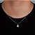 Corrente Grumet 50cm 1,4mm + Pingente Smile Redondo Cravejado (9,5mm) Banhado A Ouro Branco COR005-PIN002 - Imagem 1