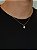 Corrente Veneziana 50cm 1mm + Pingente Smile Redondo Cravejado (9,5mm) Banhado A Ouro 18k COR009-PIN005 - Imagem 2