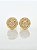 Brinco Masculino Par Smile Cravejado (9,8mm) Banhado A Ouro 18k BRI065 - Imagem 3