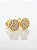 Brinco Masculino Par Chapado Redondo (8mm) Banhado A Ouro 18k BRI127 - Imagem 1