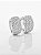 Brinco Masculino Par Argola Cravejada Com 29 Pedras G (14X6,8mm) Banhada A Ouro Branco BRI032 - Imagem 4