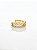 Piercing Fake Cravejado 2 fileiras (1 unidade) Banhado A Ouro 18k PIER008 - Imagem 3