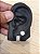 Kit Brinco Masculino Par Argola 29 Pedras + 8MM (Prata) - Banhado A Ouro Branco BRI003-BRIP001 - Imagem 3