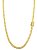 Corrente Grumet 60cm 4mm Fecho Gaveta Banhada A Ouro 18k COR039 - Imagem 2