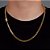 Corrente Grumet 60cm 6mm Fecho Gaveta Banhada A Ouro 18k COR028 - Imagem 1