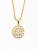 Pingente Circulo Cravejado (11mm) Banhado A Ouro 18k PIN013 - Imagem 1