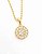 Pingente Circulo Cravejado (11mm) Banhado A Ouro 18k PIN013 - Imagem 4