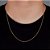 Corrente 3 por 1 - 60cm 1,4mm Fecho Tradicional Banhada A Ouro 18k COR020 - Imagem 2