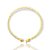 Pulseira Grumet Flat 4mm Fecho Gaveta Banhada A Ouro 18k PUL042 - Imagem 1