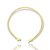 Pulseira Elo Cadeado Duplo 3mm Fecho Gaveta Banhada A Ouro 18k PUL044 - Imagem 1