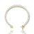 Pulseira Riviera Redonda 4mm Fecho Gaveta Banhada A Ouro 18k PUL041 - Imagem 1