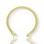 Pulseira Grumet Lacraia 6mm Fecho Gaveta Banhada A Ouro 18k PUL048 - Imagem 1