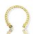 Pulseira Grumet 9mm Fecho Gaveta Nossa Senhora Banhada A Ouro 18k PUL049 - Imagem 1