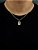 Corrente Cordão Baiano 50cm 1,6mm + Pingente Nossa Senhora Cravejado Quadrado (15x18mm) Banhado A Ouro 18k COR003-PIN089 - Imagem 1