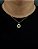 Corrente Grumet 50cm 1,4m + Pingente Nossa Senhora Cravejado Redondo (16,5mm) Banhado A Ouro 18k COR014-PIN091 - Imagem 1