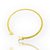 Pulseira Grumet Especial 4mm Fecho Gaveta Banhada A Ouro 18k PUL051 - Imagem 2