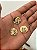 Corrente 70cm + Pingente Medalha Redonda Personalizada (19mm) Banhada A Ouro 18k - Imagem 1