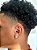Brinco Masculino Par Quadrado Cravejado Fílip 5 (9,3mm) Banhado A Ouro Branco BRI179 - Imagem 3