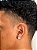 Brinco Masculino Par Redondo Cravejado Fílip 3 (10,5mm) Banhado A Ouro Branco BRI177 - Imagem 3