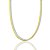 Corrente Piastrini 50cm 2,5mm Fecho Tradicional Banhada a Ouro 18k COR058 - Imagem 1
