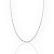 Corrente 3 por 1 - 50cm 1,4mm Fecho Tradicional Banhada a Ouro Branco COR063 - Imagem 1