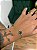Kit Pulseira Trevo Verde + Pulseira Grumet 2mm Fecho Tradicional Banhada A Ouro 18K PUL053-PUL012 - Imagem 2