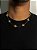 Corrente Trevo Marrom 55cm Banhada A Ouro 18k COR074 - Imagem 2
