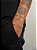 Pulseira Trevo Marrom Banhada A Ouro Branco PUL059 - Imagem 3
