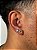 Kit Brinco Fílip Blue Banhado A Ouro 18K + Par De Brinco Pedra Zircônia (8mm) Prata 925 BRI188-BRIP001 - Imagem 1