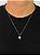 Corrente Veneziana 60cm 1,2mm + Pingente Prisma Banhada a Ouro 18k COR006-PIN129 - Imagem 1