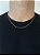 Kit Corrente Elo Cadeado + Pulseira Elo Cadeado 2mm Banhado A Ouro 18K - Imagem 7