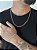 Kit Corrente Grumet + Pulseira Grumet 4mm Banhado A Ouro 18K - Imagem 4