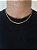 Kit Corrente Grumet Dupla + Pulseira Grumet Dupla 3mm Banhado A Ouro 18K - Imagem 5