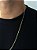 Corrente Elo Cadeado 70cm 4mm Fecho Tradicional Banhada A Ouro 18k COR085 - Imagem 2