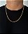 Corrente Grumet 60cm 4mm Fecho Gaveta Banhada A Ouro 18k COR080 - Imagem 1
