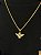 Corrente Rabo de Rato 60cm 2mm +  Pingente Anjo (24x17mm) Banhado A Ouro 18k COR077-PIN141 - Imagem 2