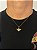 Corrente Grumet 50cm 1,4mm + Pingente Anjo (24x17mm) Banhado A Ouro 18k COR014-PIN141 - Imagem 4