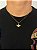Corrente Veneziana 50cm 1mm +  Pingente Anjo (24x17mm) Banhado A Ouro 18k COR009-PIN141 - Imagem 1