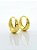 Brinco Argola Abaulada M Banhado a Ouro 18k BRI203 - Imagem 1
