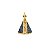 Pingente Nossa Senhora Cravejada Banhado a Ouro 18k PIN144 - Imagem 1