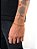 Pulseira Elo Cadeado 4mm Fecho Bomba Banhada A Ouro 18K PUL065 - Imagem 2