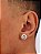 Par De Brinco Pedra Zircônia (10mm) Prata 925 BRIP003 - Imagem 3