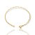 Pulseira Elo Alongado 2mm Fecho Tradicional Banhada A Ouro 18K PUL006 - Imagem 1