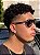 Brinco Masculino Par Argola Cravejada Com 16 Pedras (13,3X7,7mm) Banhada A Ouro 18K BRI026 - Imagem 6